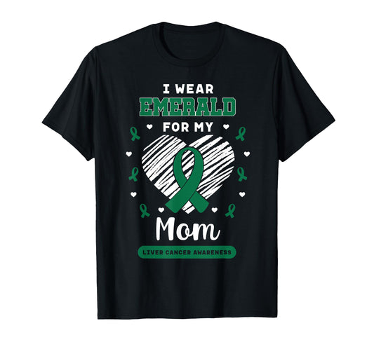 Liver Cancer Awareness Primary Hepatic Daughter Son Gift T-Shirt