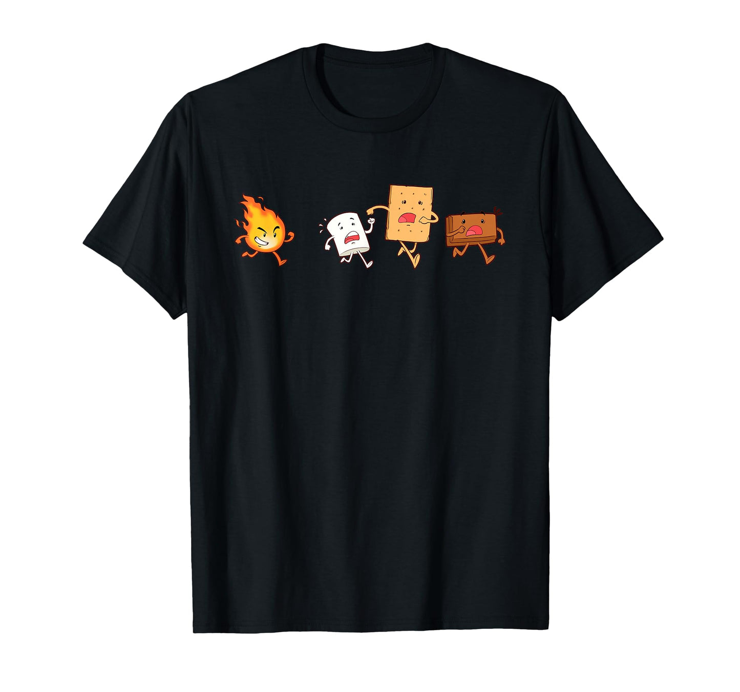 Camping Chef Gift S'mores Camp Fire T-Shirt