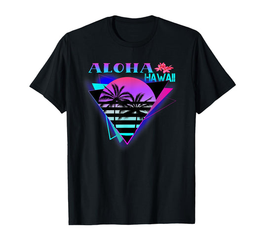 Aloha Hawaii Island Palm Beach Men Women T-Shirt