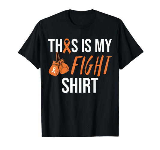 Kidney Cancer Awareness Orange Ribbon T-Shirt