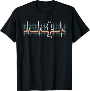 Great White Shark Retro Vintage 80s Style T-Shirt