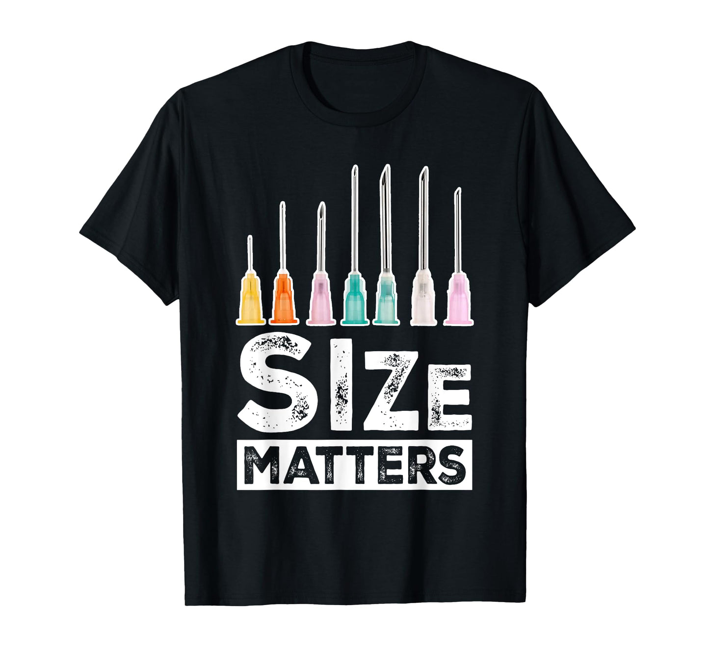 Size Matter, Nurse Hypodermic Needle T-Shirt