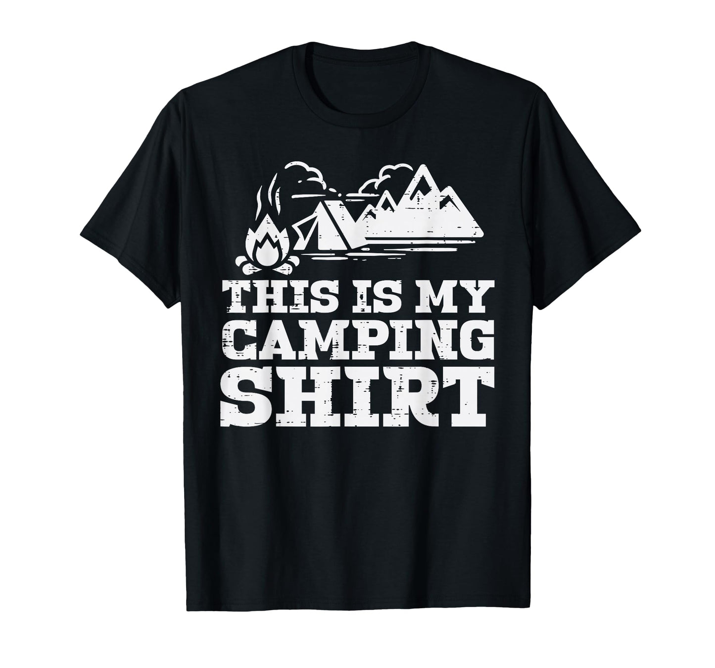 This Is My Camping Shirt Funny Camp Camper Men Women Kids T-Shirt