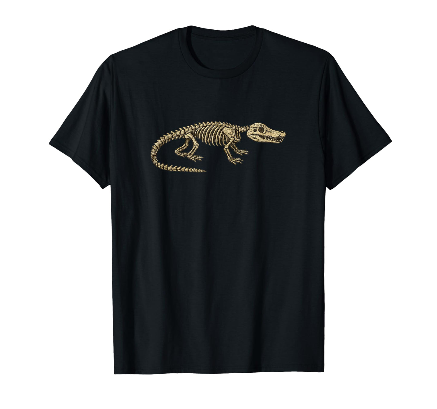 Skeleton Alligator Crocodile T-Shirt