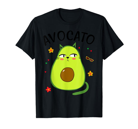Avocato Avocado Cat Shirt Cinco Mayo Funny Mexican Men Women T-Shirt
