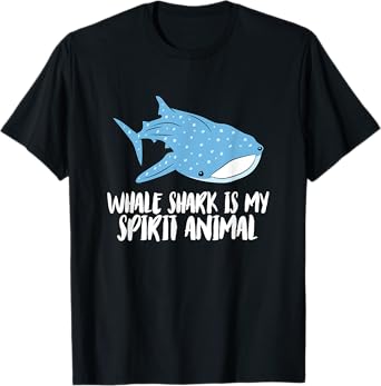 Whale Shark Is My Spirit Animal Cute Whale Shark T-Shirt