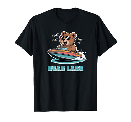 Cute Bear Lake Utah and Idaho for Adults and Kids T-Shirt