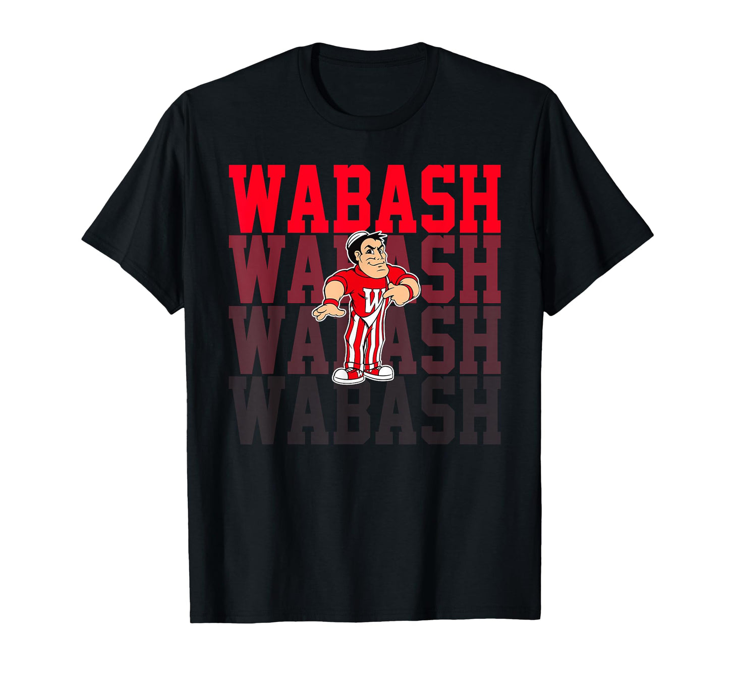 Wabash College Retro Vintage Sports for Men Women T-Shirt