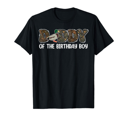 Daddy Of The Birthday Boy One Lucky Duck 1st Birthday Family T-Shirt