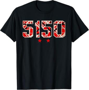 Classic Graphic 5150 Vintage Rock Music For Men Women T-Shirt