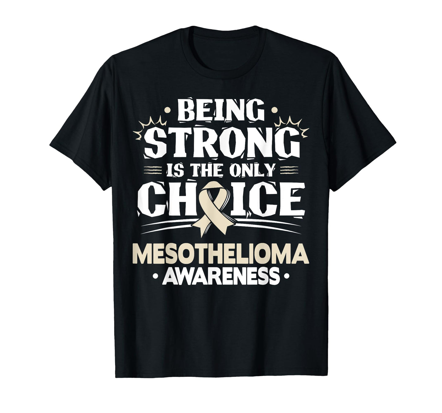 Mesothelioma T-Shirt Mesothelium Cancer Awareness Tee
