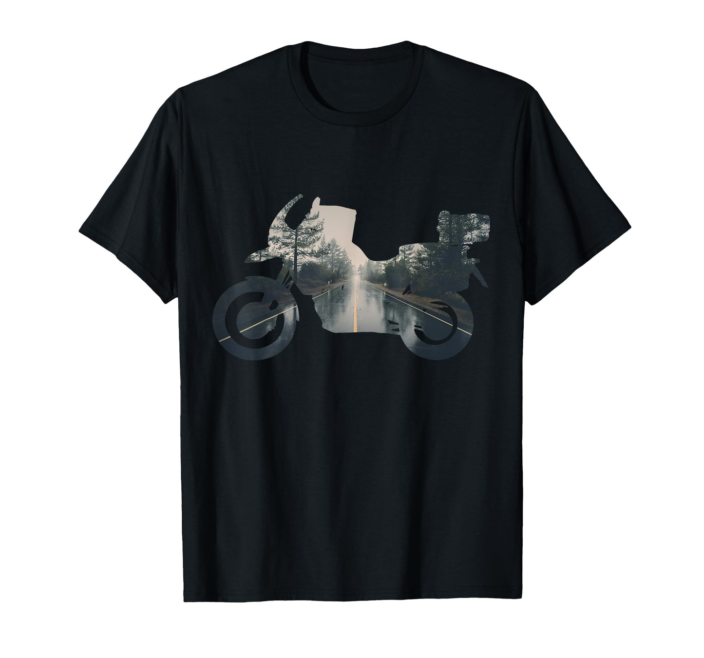 Adventure Motorcycle Bike Travel Off Road Nature T-Shirt T-Shirt