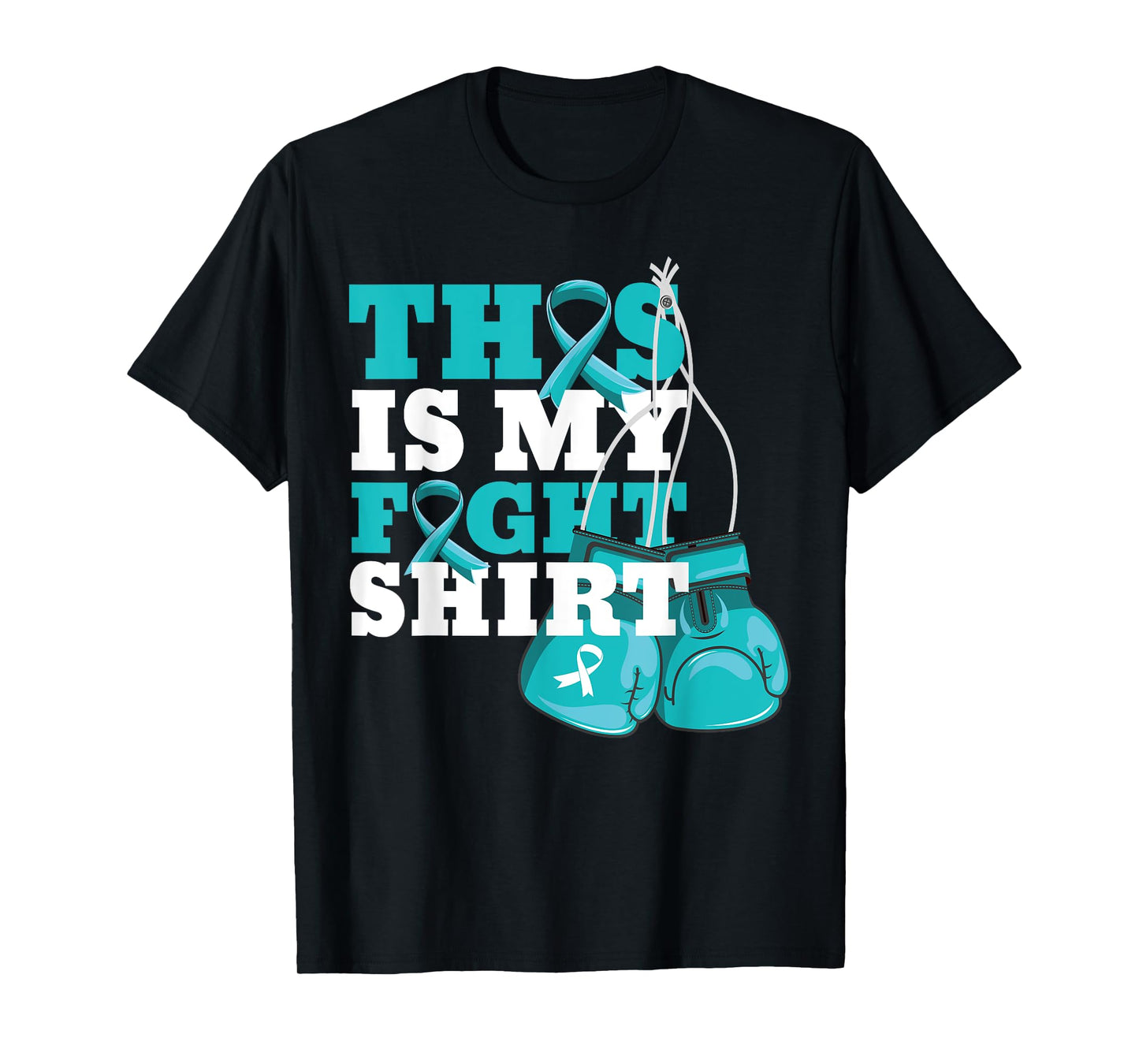 This Is My Fight Shirt Scleroderma Fighter Support Strong T-Shirt