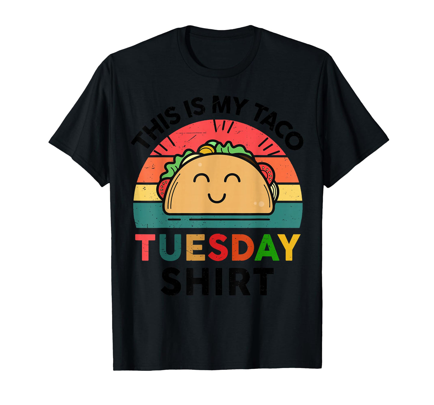Taco Tuesday Shirt Cinco De Mayo Funny Mexican Women Kids T-Shirt