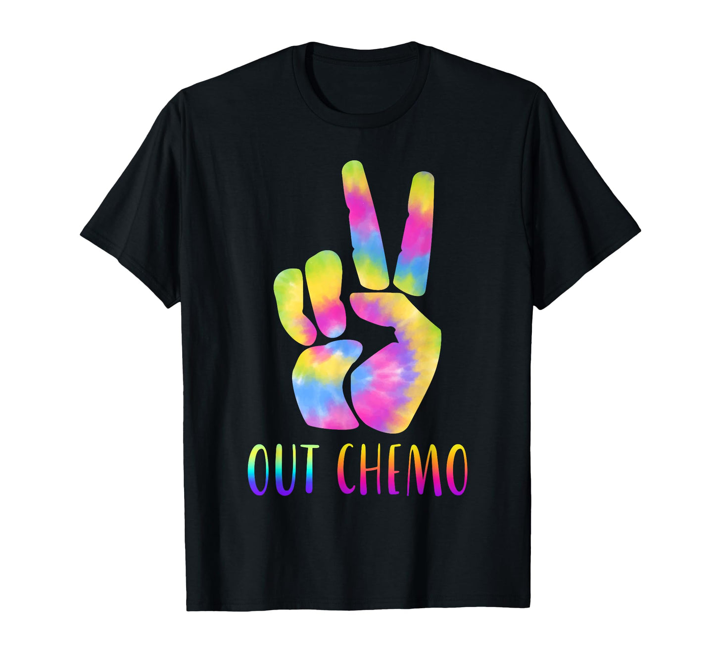 Peace-Out Chemo Last Day Of Chemo End Chemotherapy Cancer T-Shirt