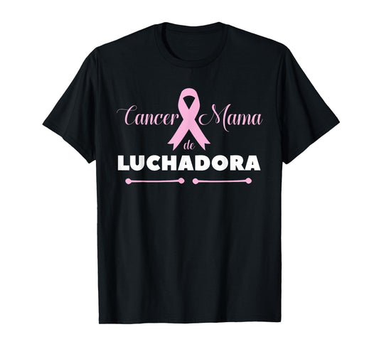 Cancer De Mama Luchadora Shirt Breast Cancer Spanish T-Shirt