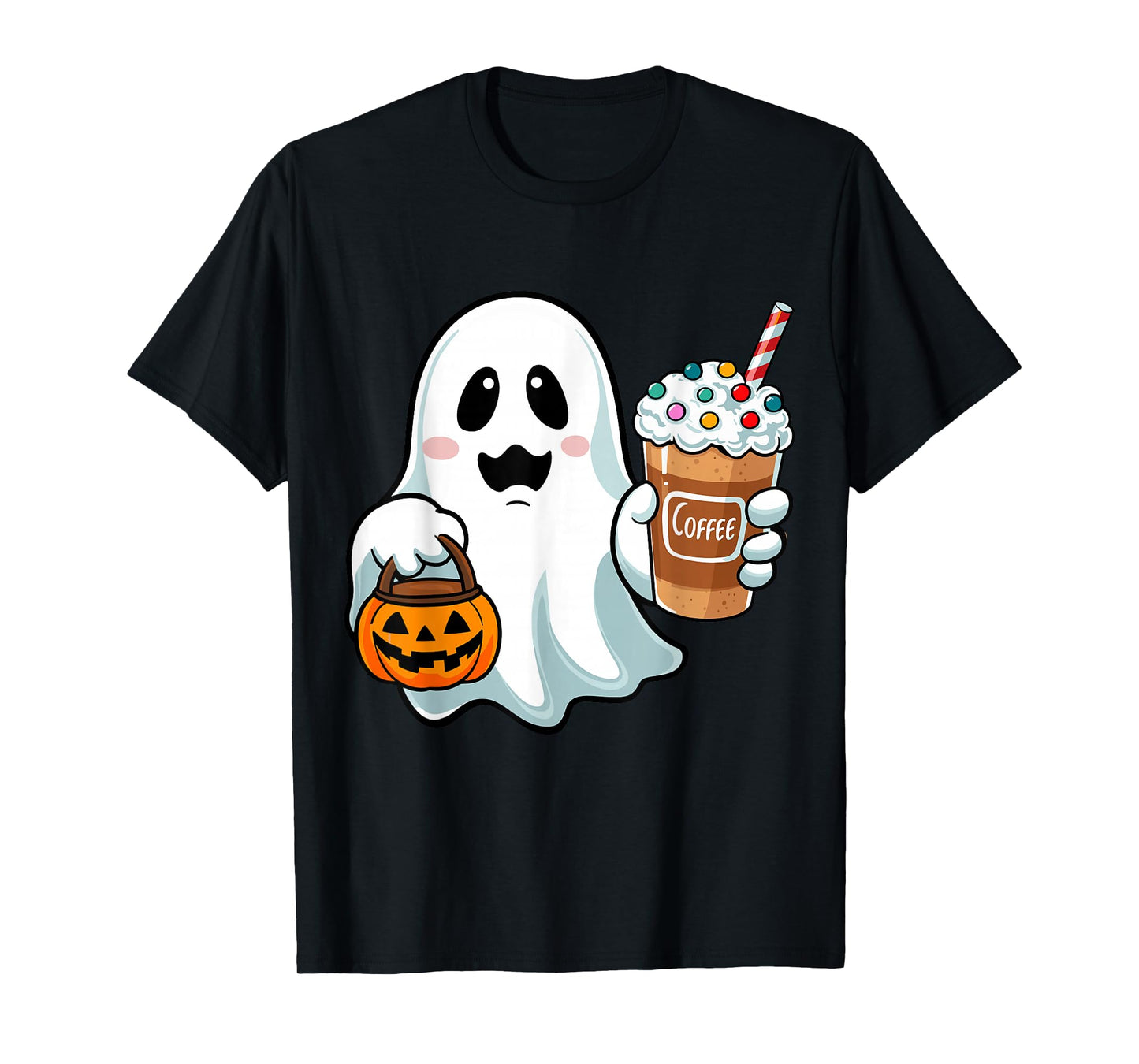 Funny Scary Happy Halloween Costume Men Women Kids Boo 2025 T-Shirt