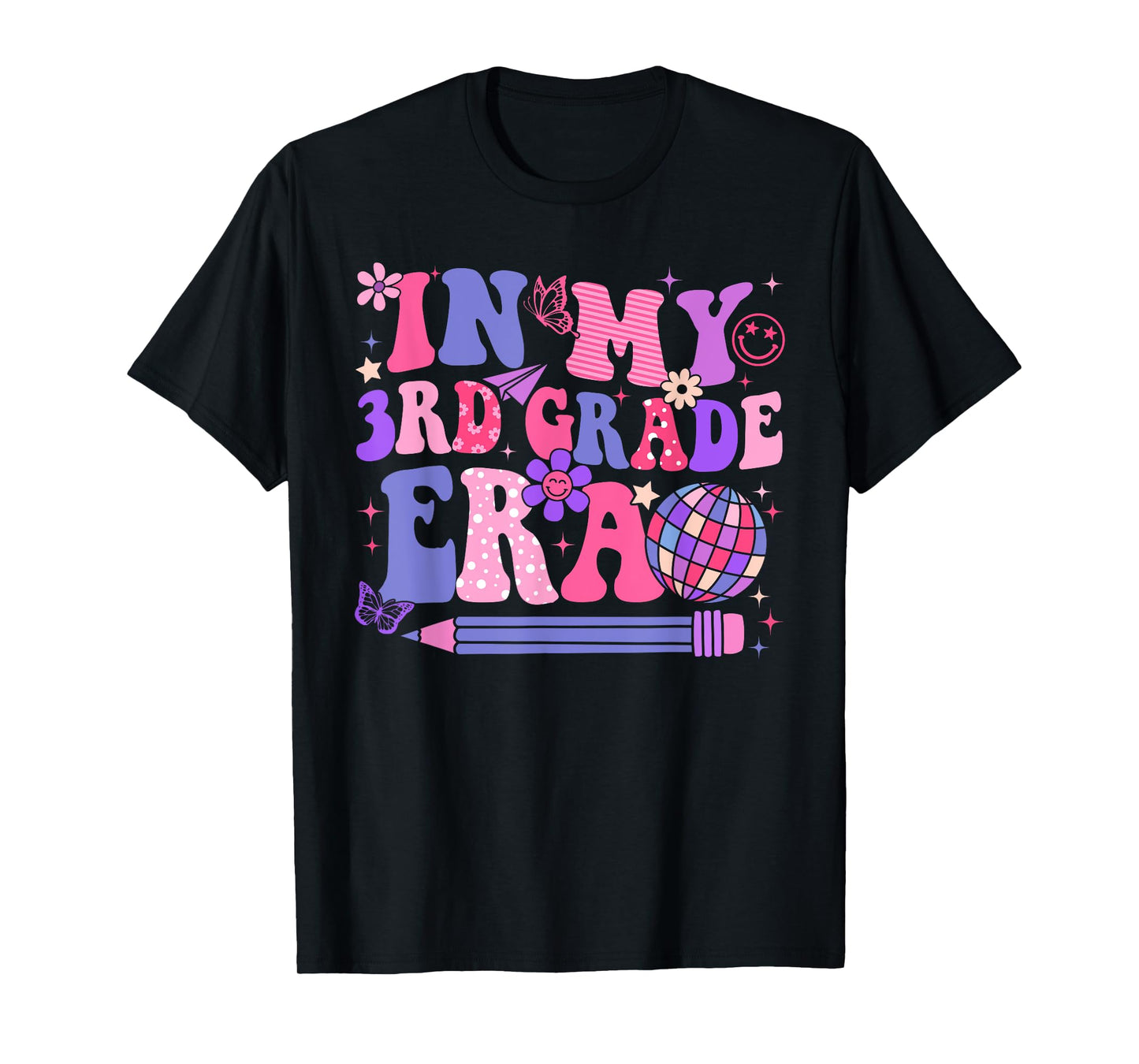 In My 3rd Third Grade Era Back To School Teacher Women Girl T-Shirt