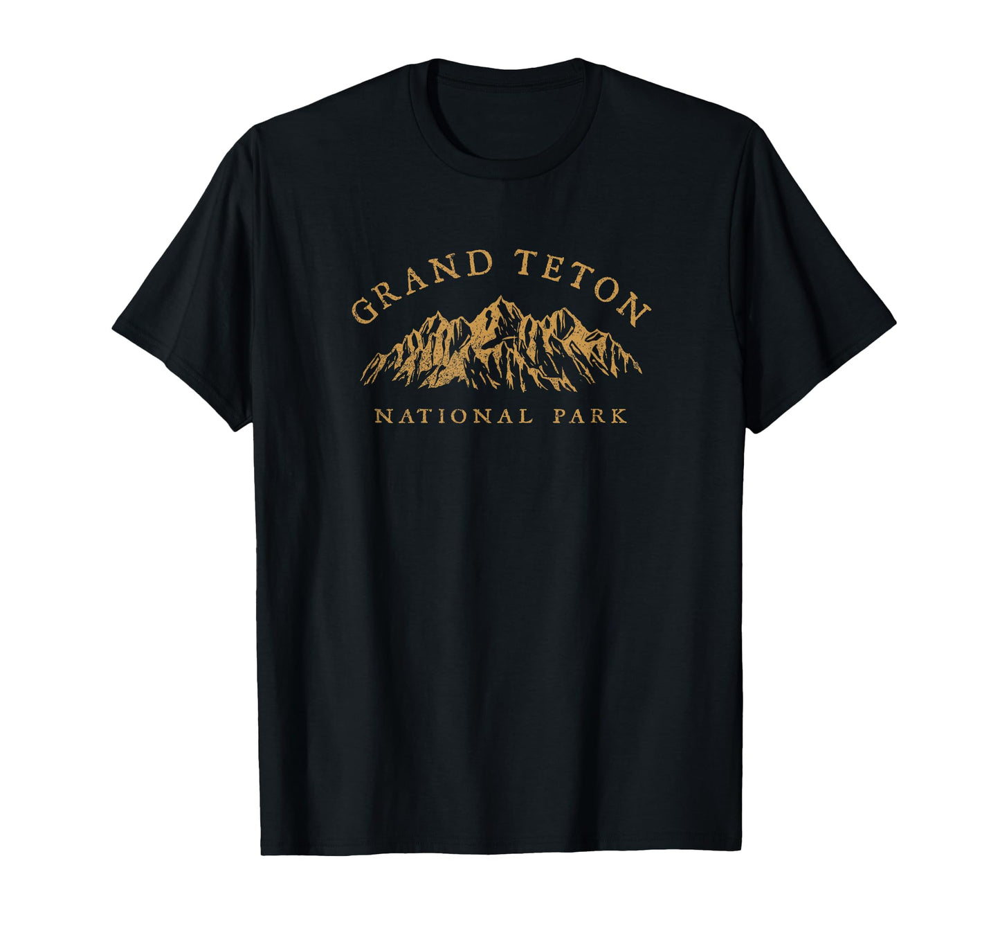 Grand Teton National Park Mountains Vintage Hiking Souvenir T-Shirt