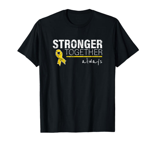 Childhood Cancer Awareness Gold Ribbon Gift Men Women Kid T-Shirt