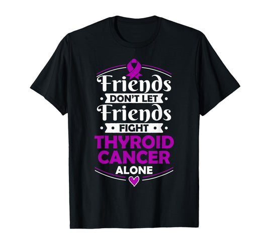 Purple Awareness Ribbon - Gift for Thyroid Cancer Patients