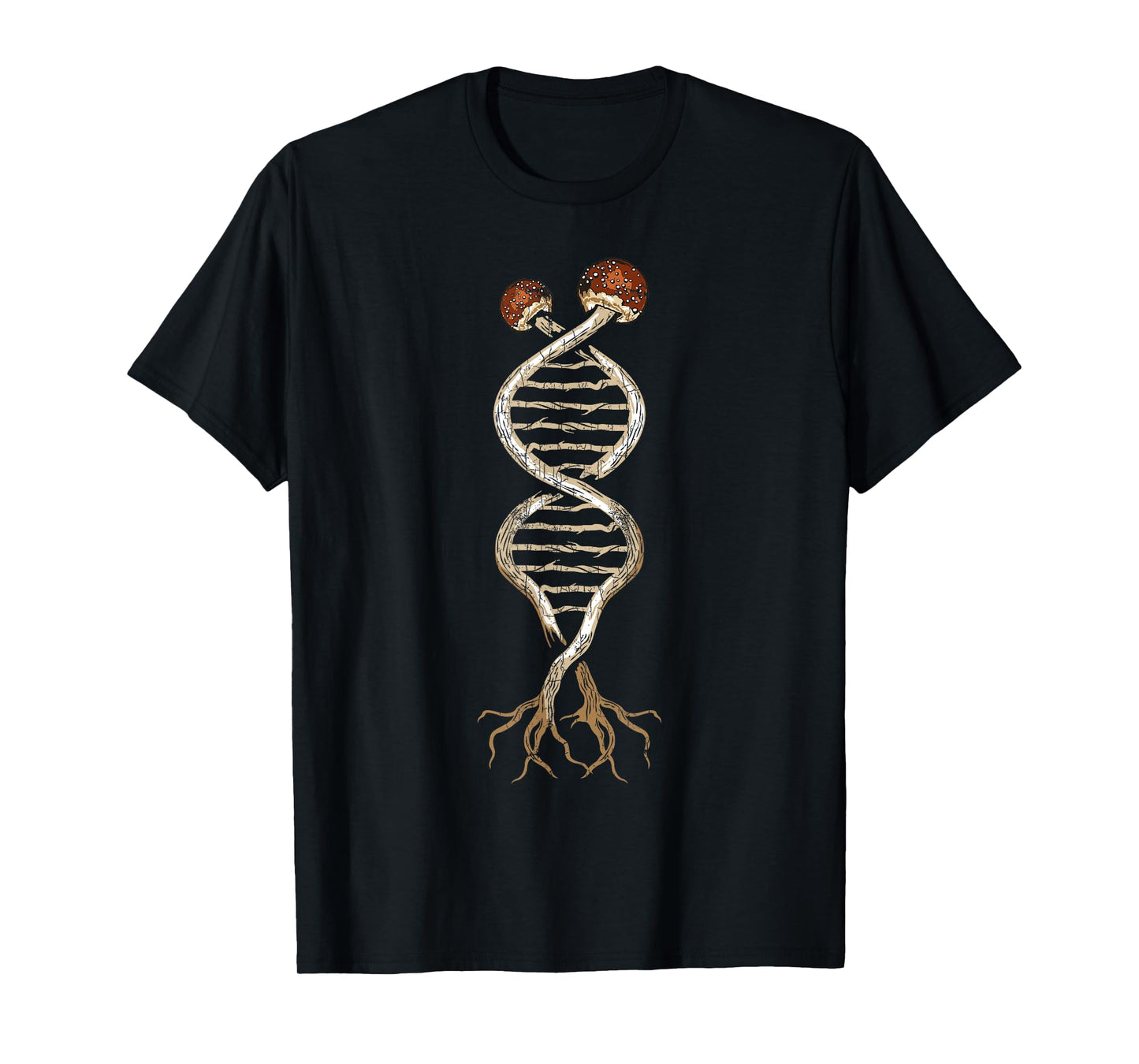 Mushroom Collector Mushroom Collector Gift DNA T-Shirt