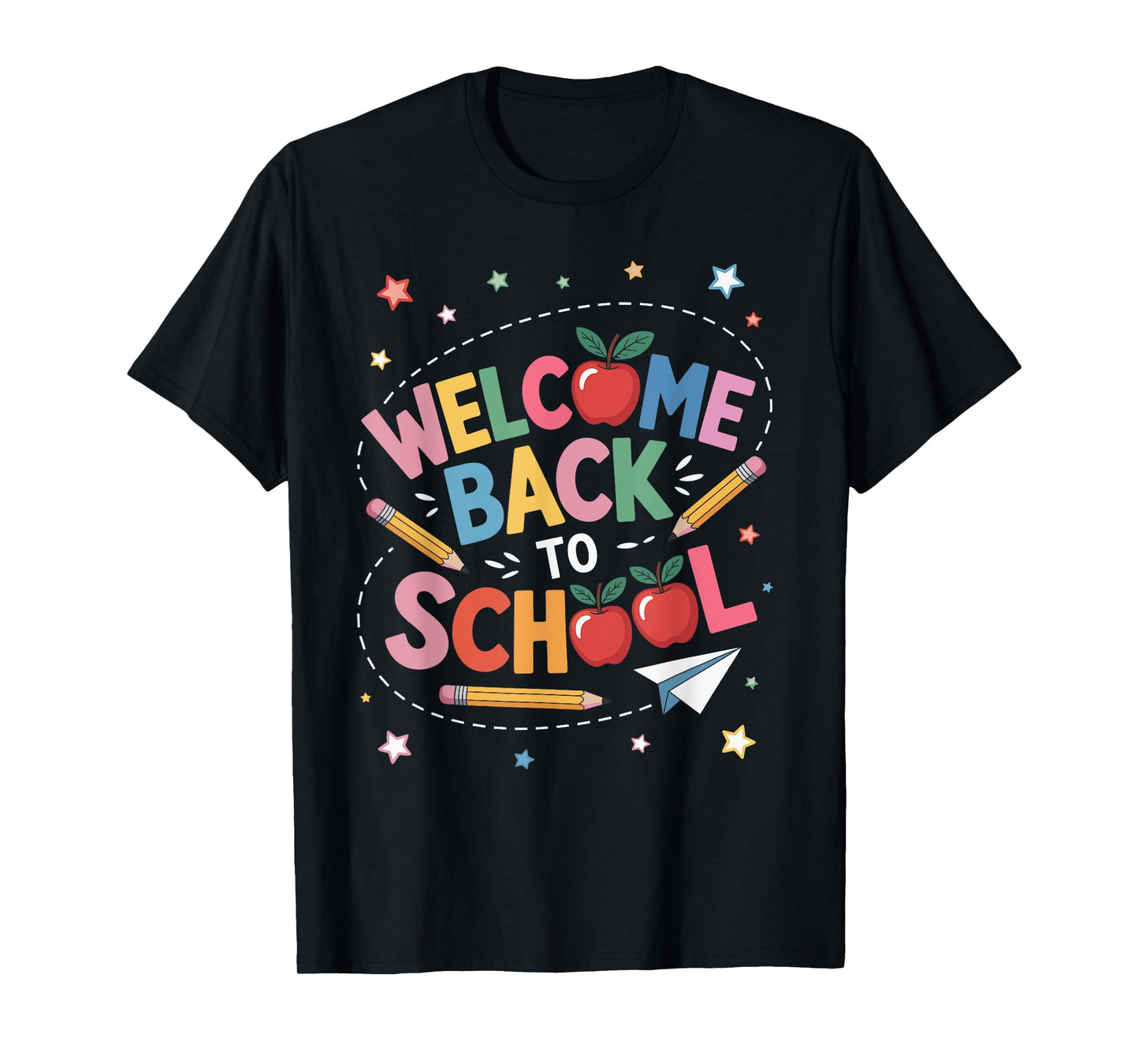 Welcome Back to School Cute First Day Of School Teacher Kids T-Shirt