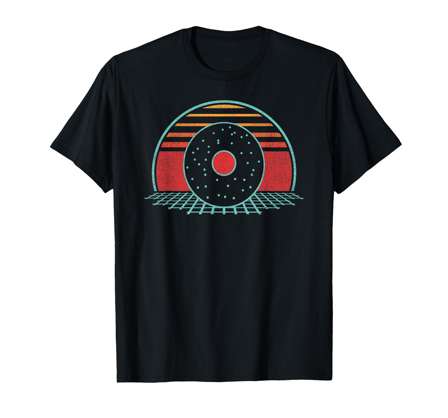 Bagel Retro Vintage 80s Style Gift T-Shirt