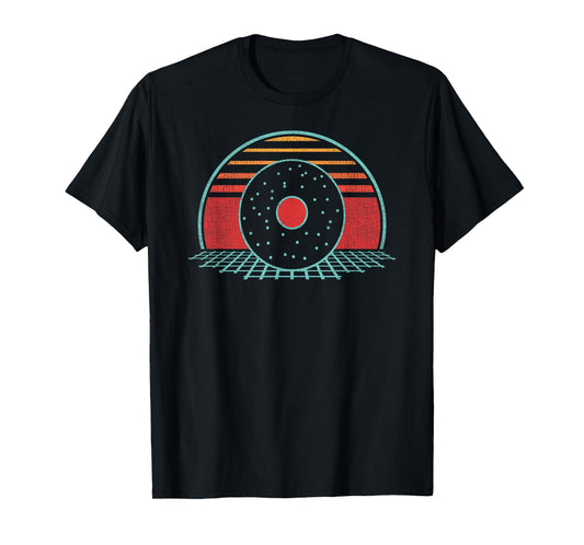 Bagel Retro Vintage 80s Style Gift T-Shirt