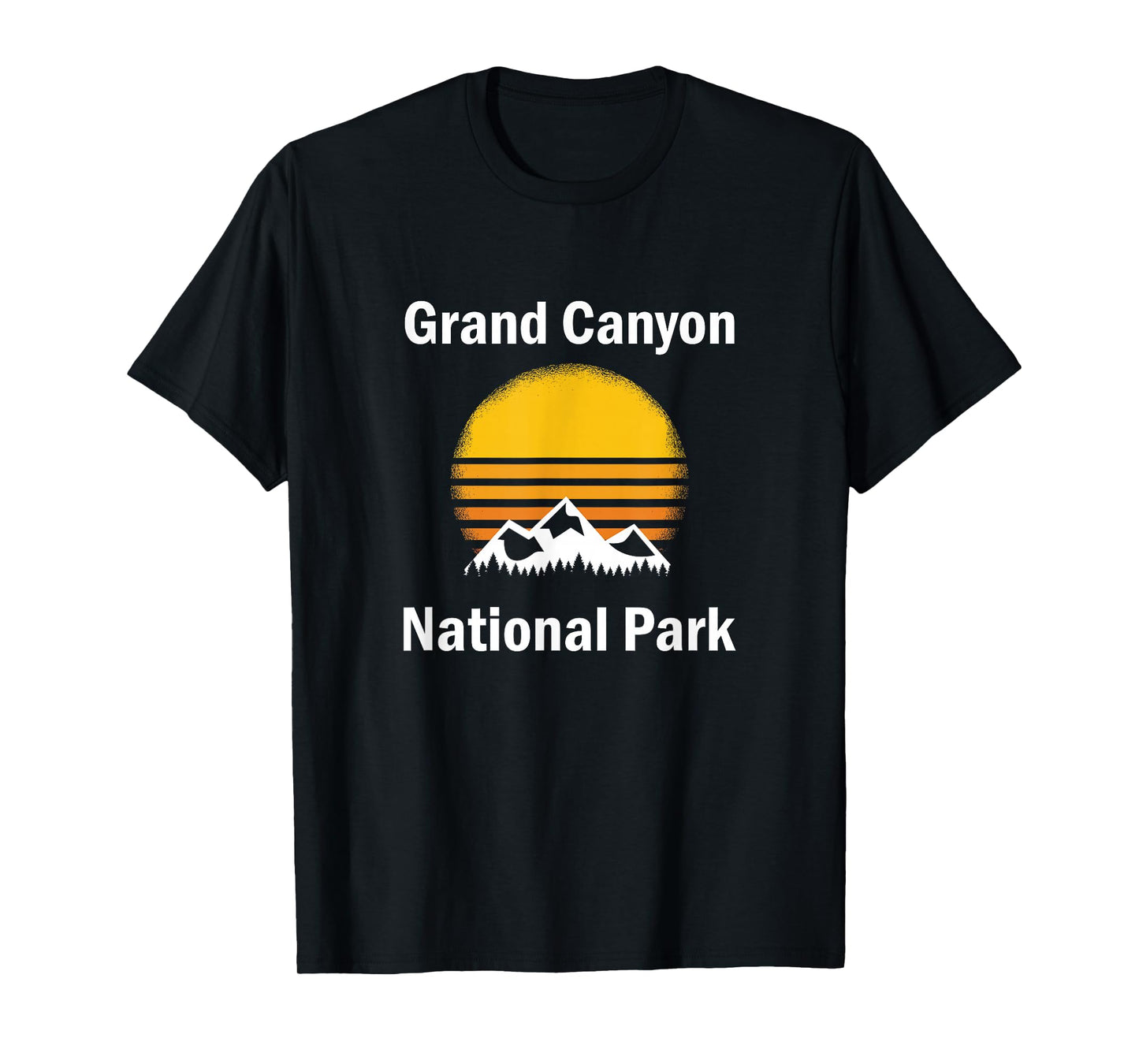 Grand Canyon National Park Mountain Sunset T-Shirt