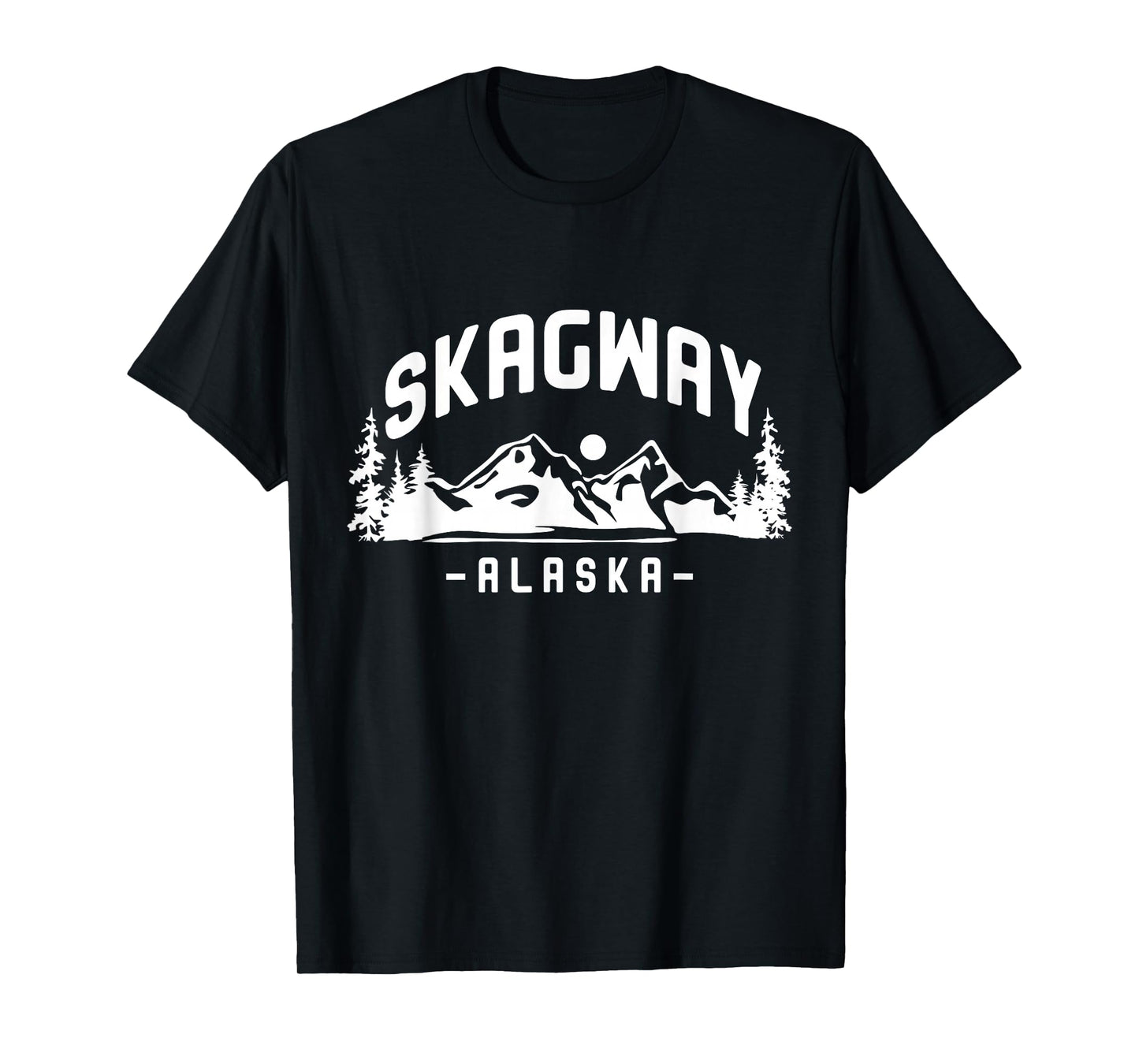 Skagway Alaska Mountain Nature Skagway Vacation Travel T-Shirt