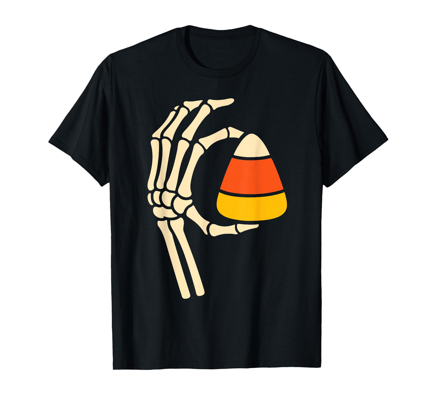 Skeleton Hand Holding Fun Halloween Matching Pyjama Couple T-Shirt