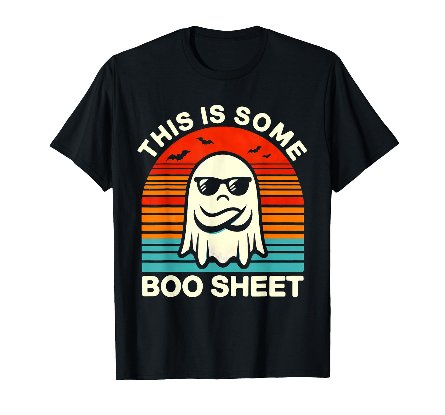 Funny Halloween Shirts For Men Women This Is Some Boo Sheet T-Shirt