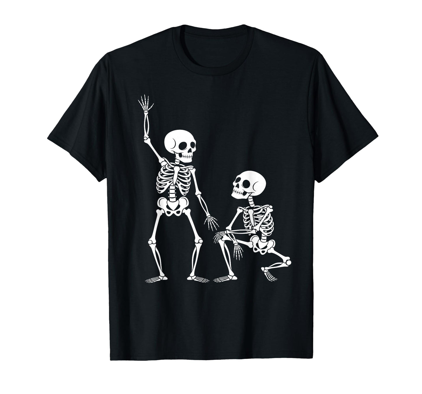 Halloween Party Skeletons Spooky Fun T-Shirt