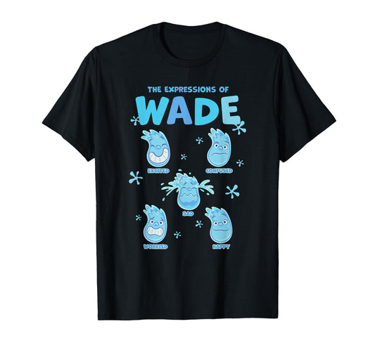 Disney Pixar Elemental The Expressions Of Wade Poster T-Shirt