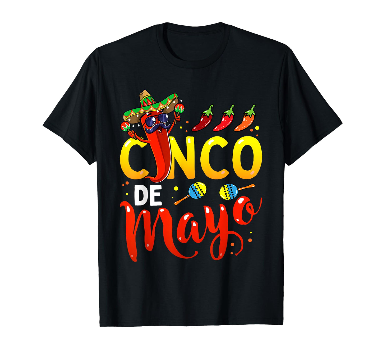 Cinco De Mayo for Mens Womens Kids Mexican Fiesta 5 De Mayo T-Shirt