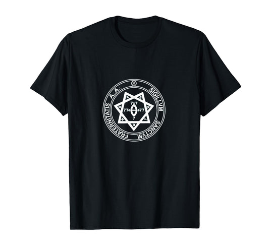 Argentum Astrum seal A.A. Thelema magick occult Will Crowley T-Shirt