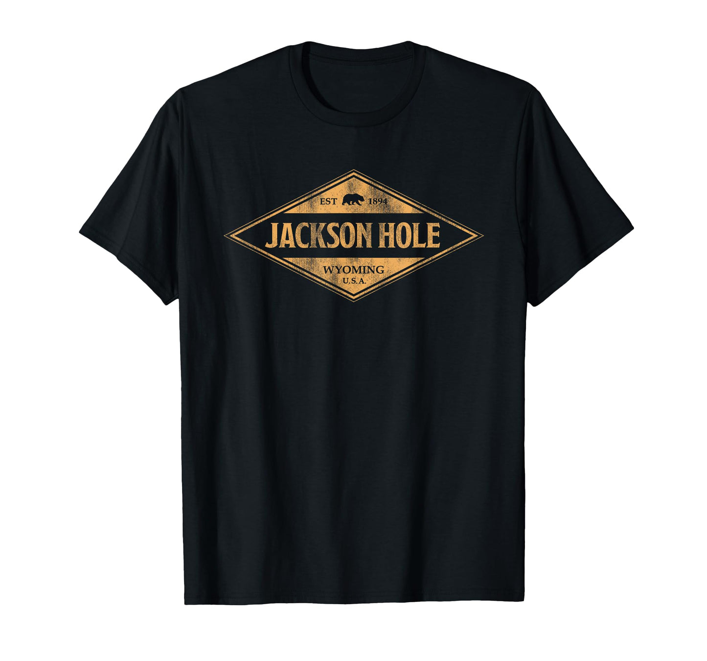 Retro Jackson Hole Wyoming Grand Teton Vintage Souvenir T-Shirt