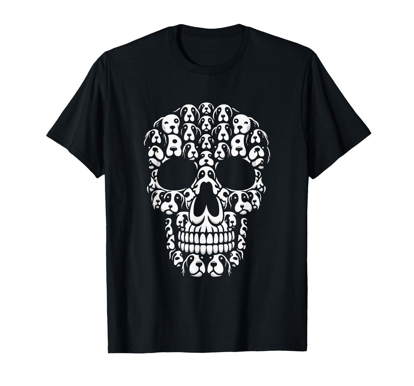 Group English Springer Spaniels As Halloween Skull Dog Owner T-Shirt