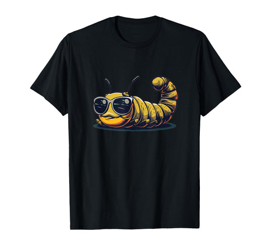 Nice Insect Costume with Sunglasses for Caterpillar Lovers T-Shirt