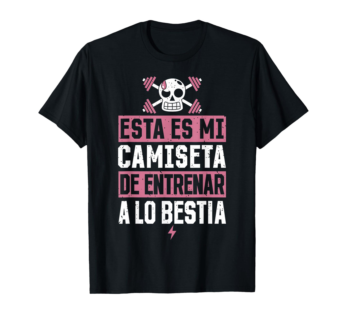 Sarcastic Gym Funny Spanish Inspirational Slang Gym Exercise T-Shirt