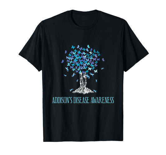 Addisons Disease Awareness Gift Addisons Disease Survivor T-Shirt