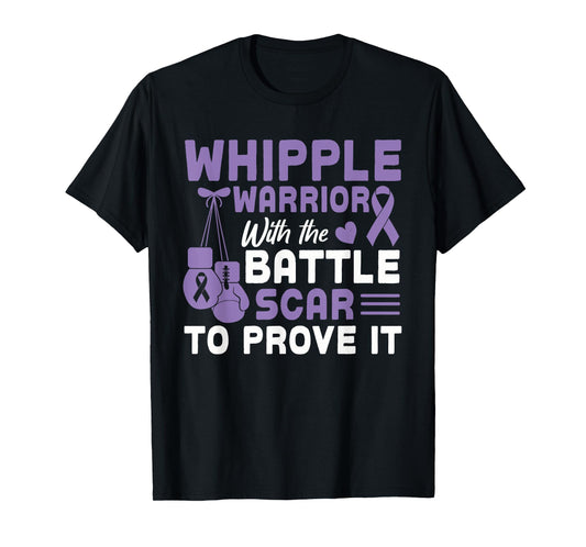 Whipple Warrior Pancreatic Cancer Awareness Gift T-Shirt