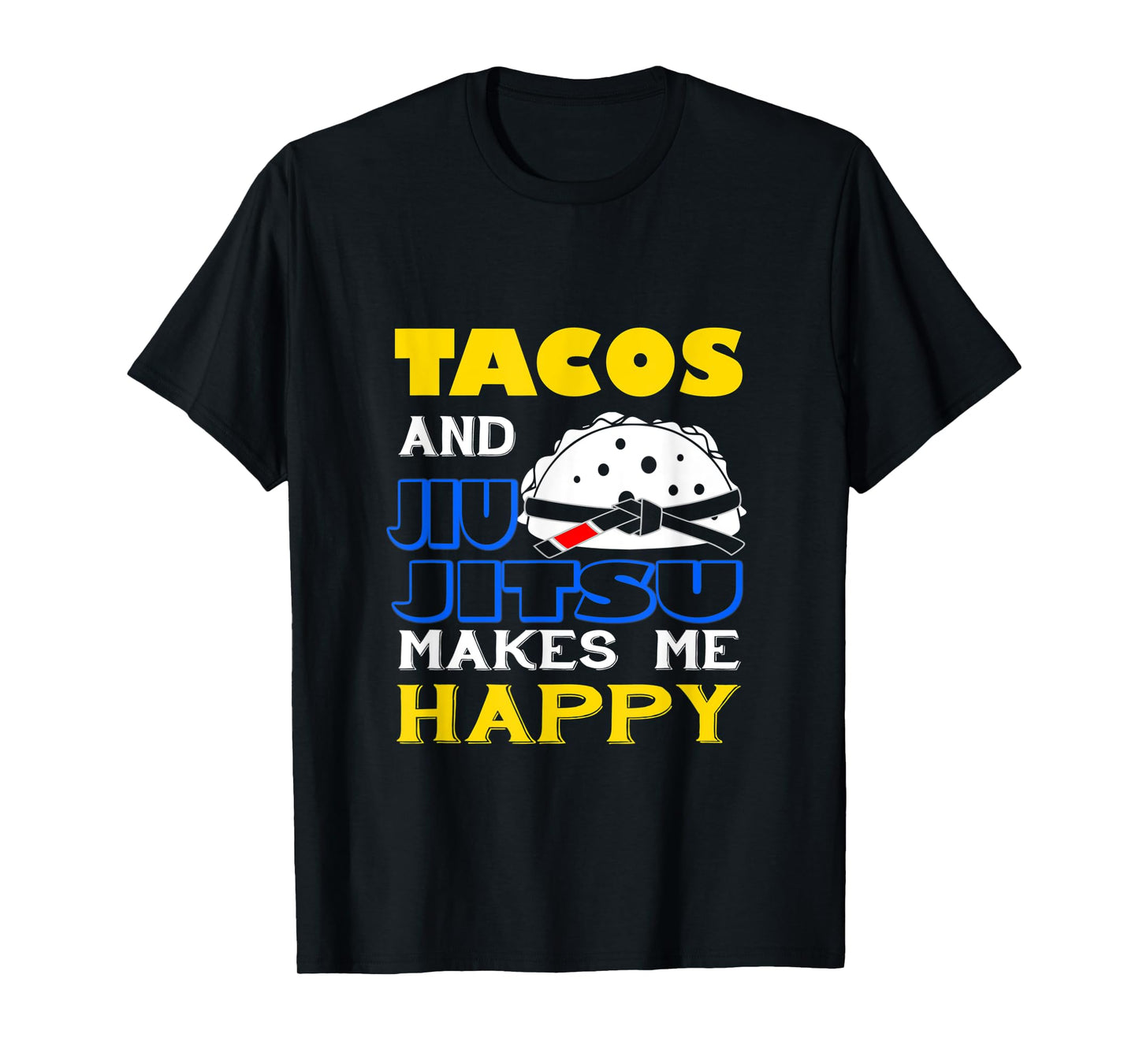 Tacos And Jiu-Jitsu Grappler tee, Funny BJJ T-shirts