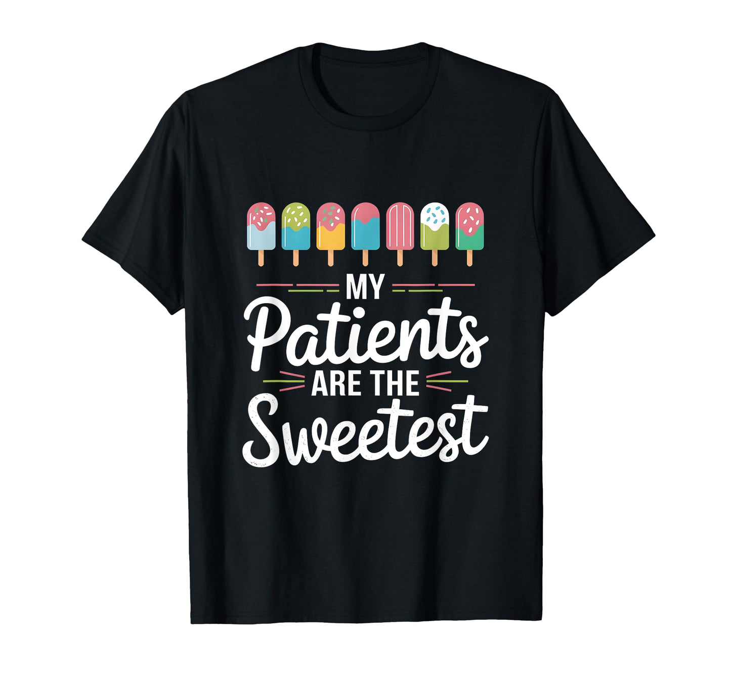 Retro Pediatric Nurse Summer Vibes Nursing Appreciation Tee T-Shirt
