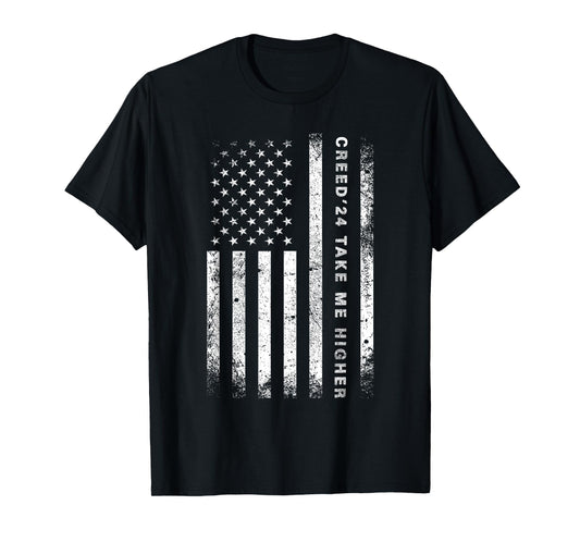 Creed '24 Take Me Higher Women Men Support 2024 T-Shirt