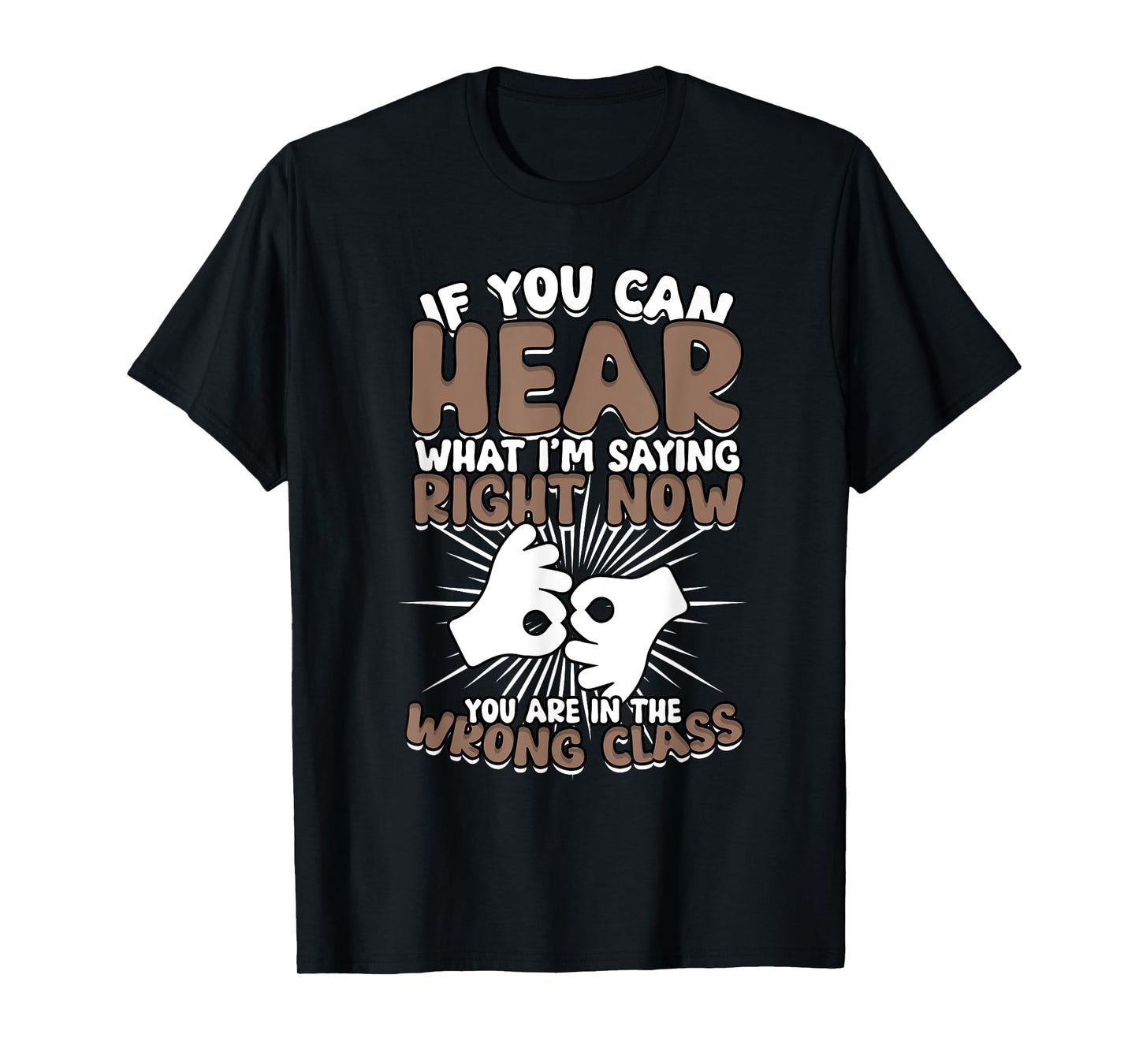 ASL Interpreter Sign Language T-Shirt