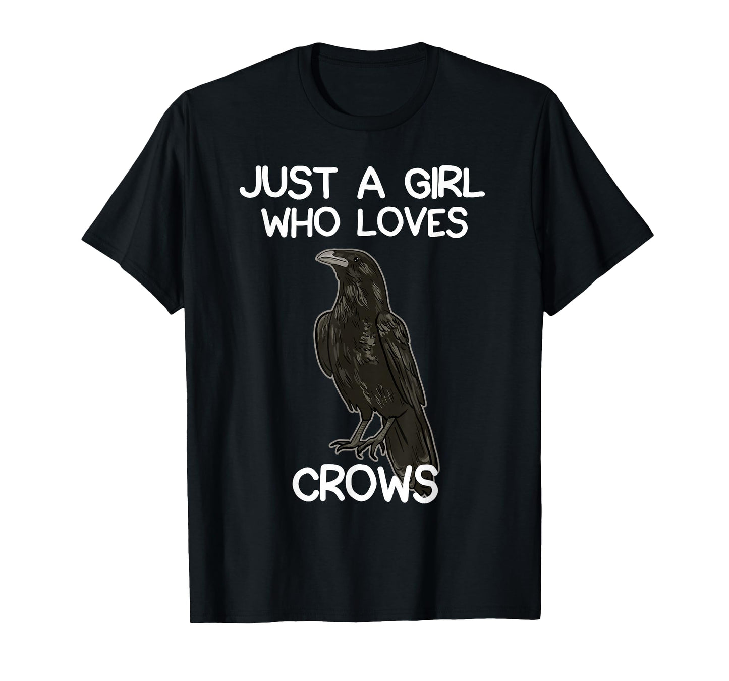 Just A Girl Who Loves Crows T-Shirt