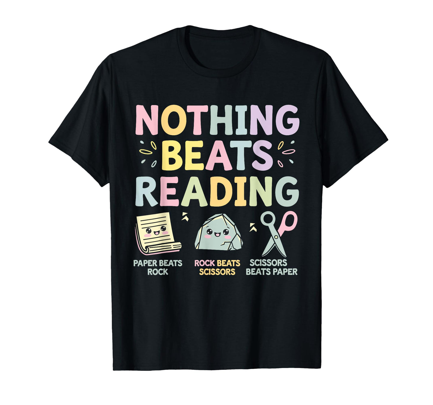 Nothing Beats Reading Book Librarian Across America Kids T-Shirt