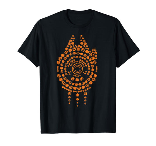 Star Wars Halloween Millennium Falcon Pumpkins T-Shirt